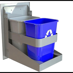 Alfresco AXE-TC2D-SC Trash Center, 19 Inch