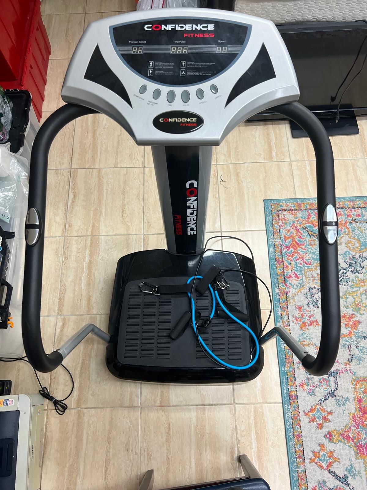 Whole Body Vibration Plate Trainer Machine