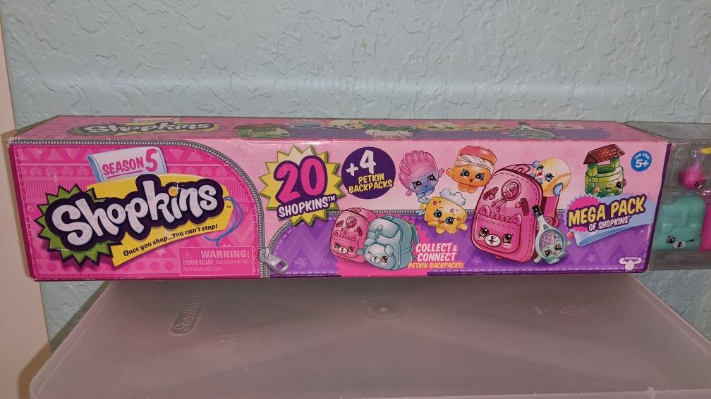 SHOPKINS 20 piece, season 5