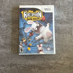 Rayman Raving Rabbits Nintendo Wii game