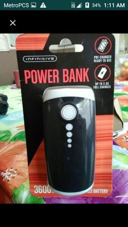 power bank 3600 rechargeable battery