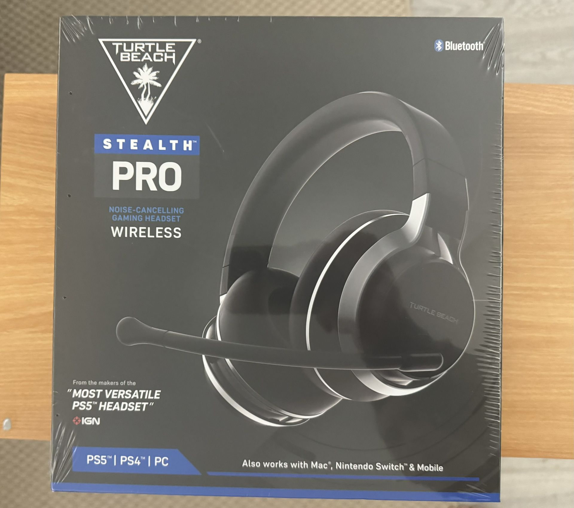 Turtle Beach Stealth Pro Wireless Headset -PS5/PS4/PC - Black