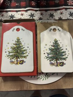 Christmas Nikko Happy Holidays Cheese Board 