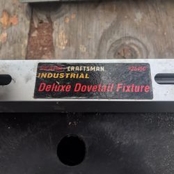 Craftsman Dovetail Fixture/Templates