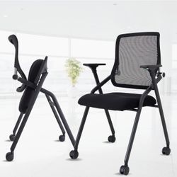 Set of 2 Foldable Office Chairs - BR23
