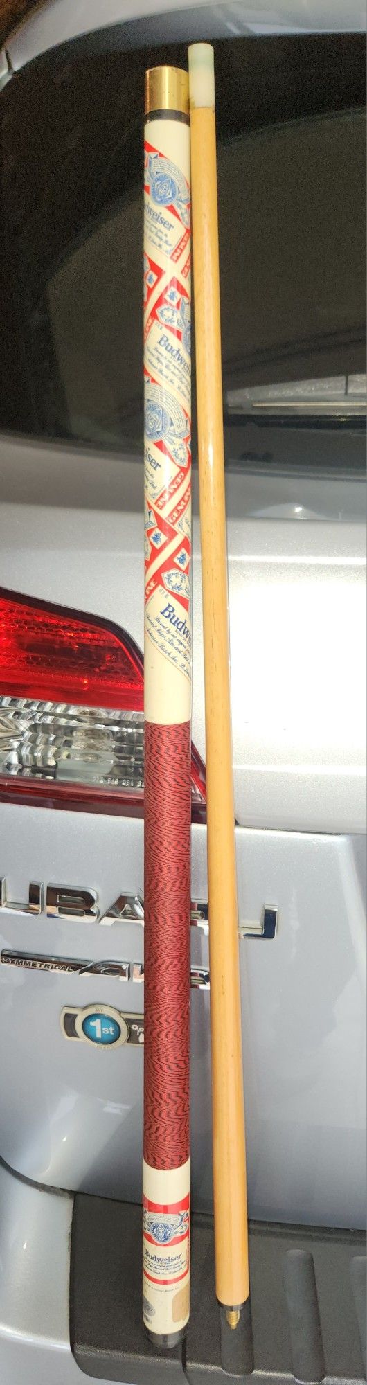 1998 Vintage Budweiser Pool Stick 20.5 Oz