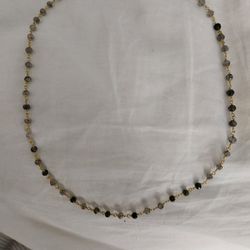 14 Karat Gold Beaded Necklace