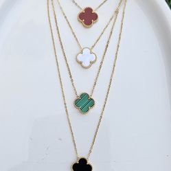 Fashion Necklaces Stainless Steel 18k Gold Plated 