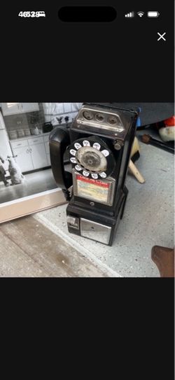 3-slot Pay phone Original