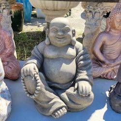 Concrete Buddha Statue / Cement Backyard Patio Garden Buddhas