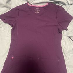 Heart soul Purple Uniform Set