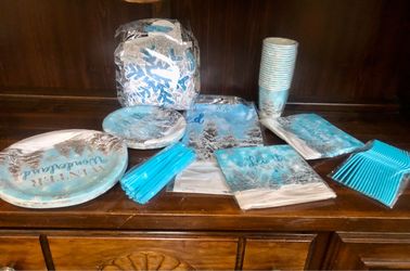 Let it snow Christmas party supplies