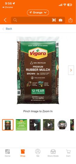 Free Brown Rubber Mulch