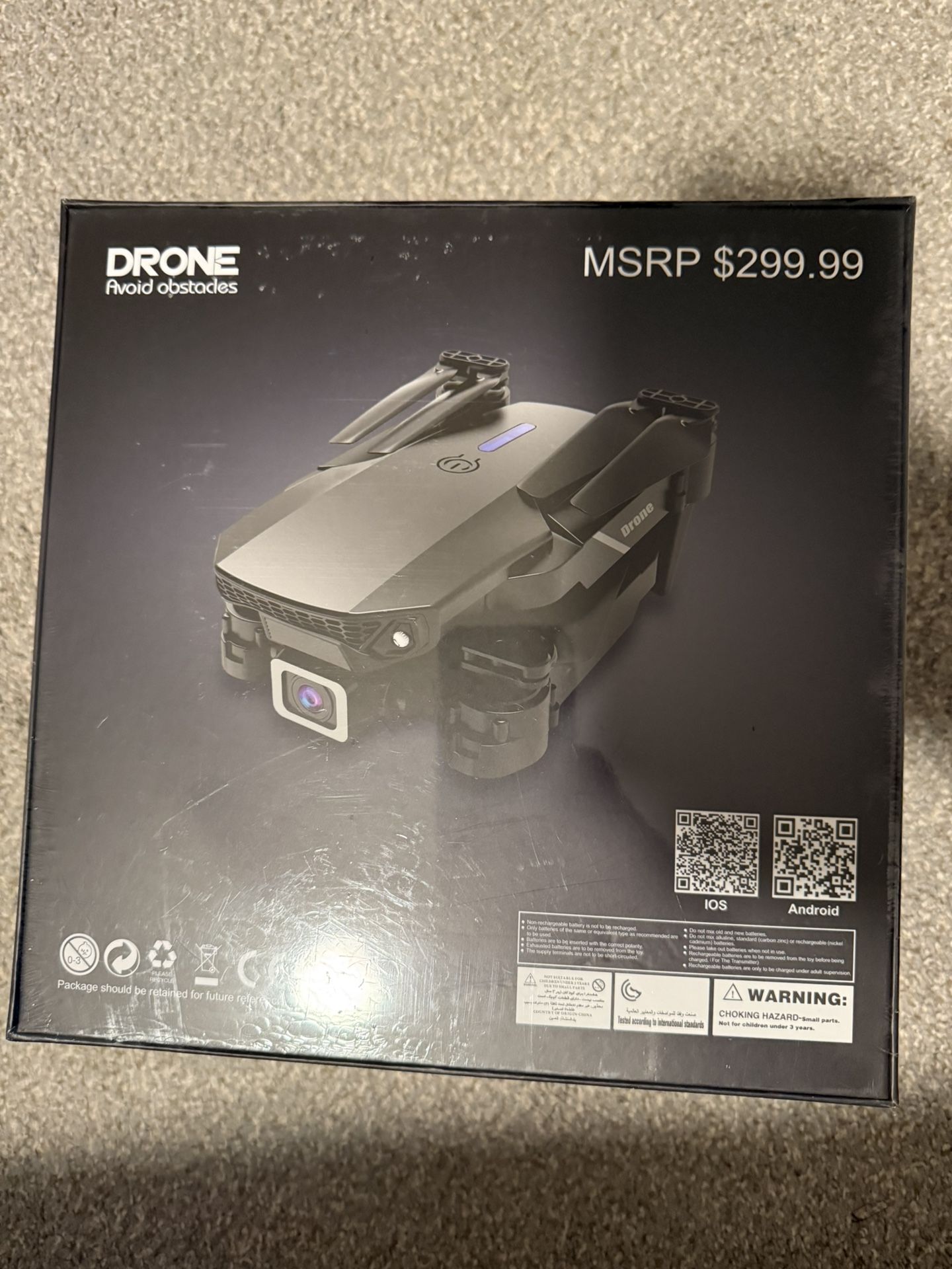 Drone with Obstacle Avoidance