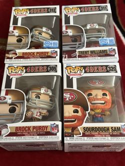 Funko Pop San Francisco 49ers Bundle