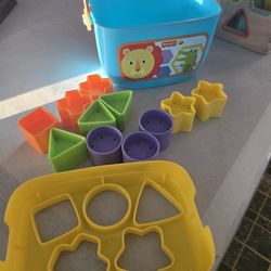 Fisher Price sorting blocks