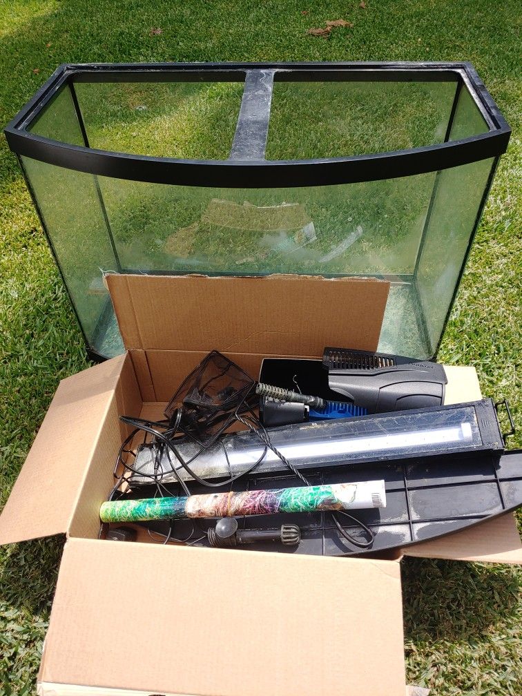 36 GALLON AQUARIUM COMPLETE for Sale in Oak Glen, CA OfferUp