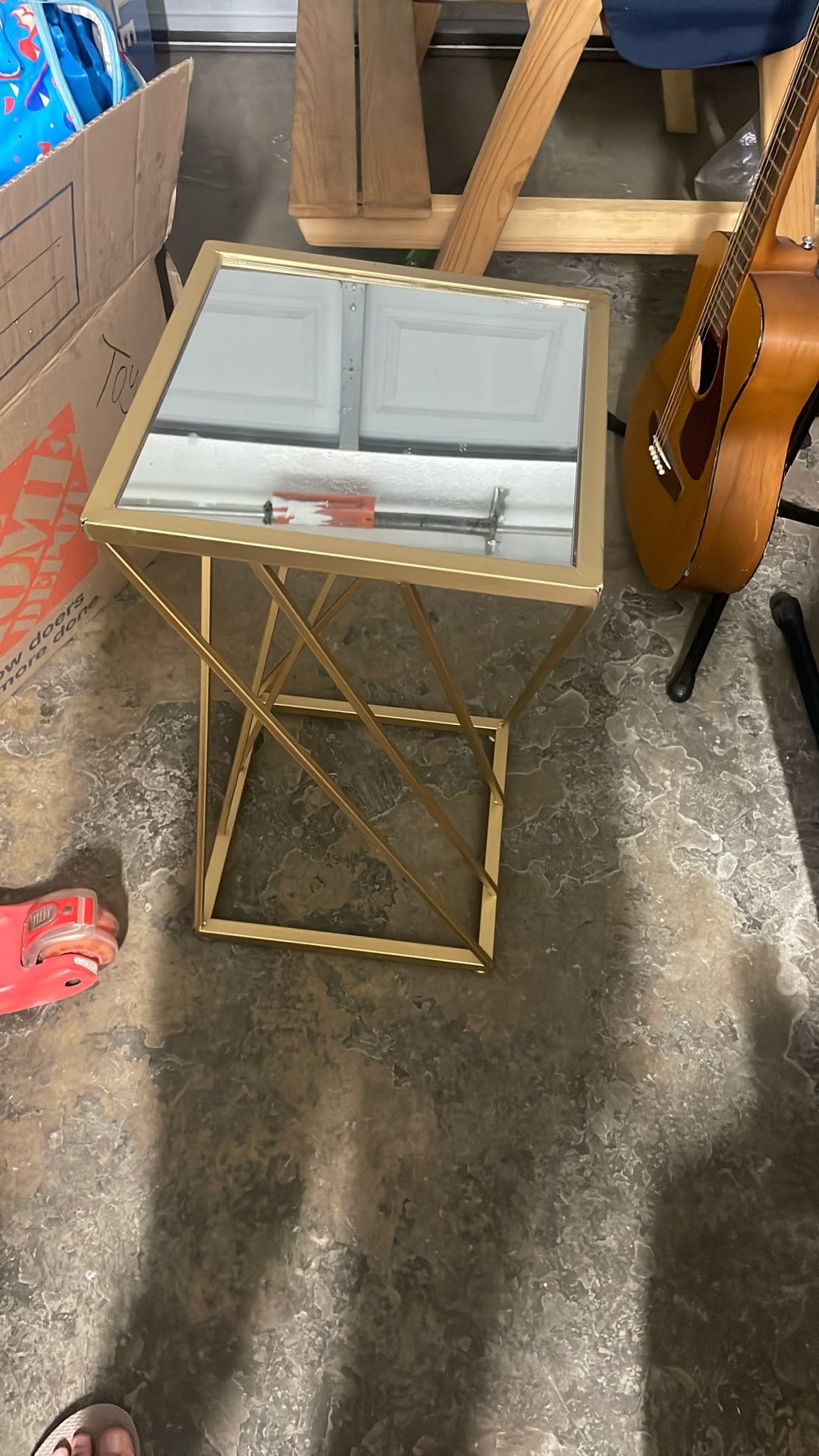 Metal End Table