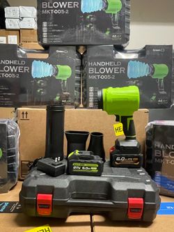 Hand Held Blower (2x 21v Batteries) Wholesale