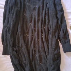 NoBo Extra Long Knit Cardigan