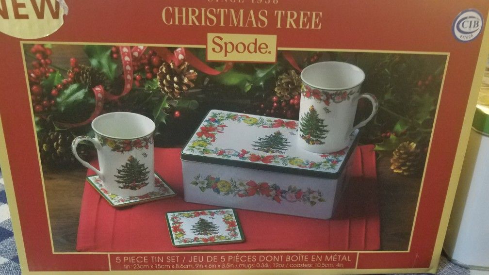Spode coffee or tea for two.