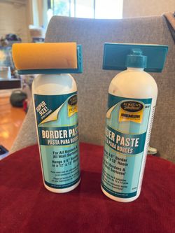 Set of 2 Never Used Border Paste-20 Oz