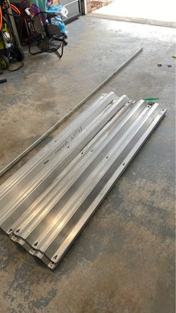 Hurricane shutters panels aluminum