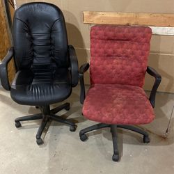Executive Office Chairs. $10 Each