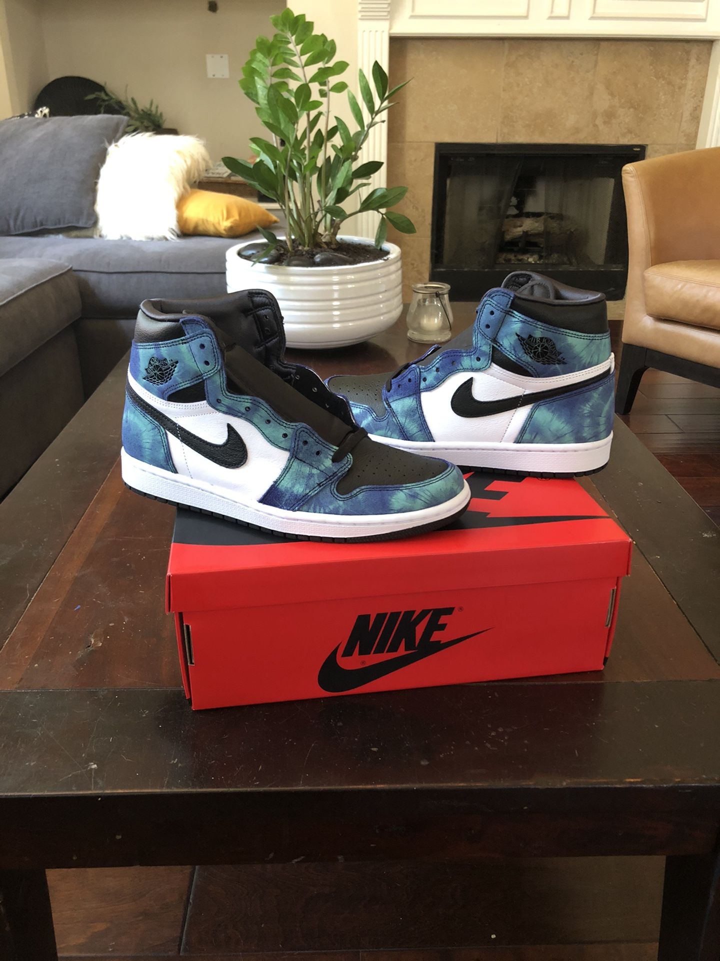 Jordan 1 tie dye