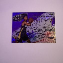 2025 -26 Topps Flagship -Jeremiah Fears Clutch City #CC-7 Purple Holo Foil /250