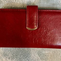 Like New Maroon Ladies Wallet