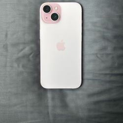 iPhone 15 Pink w/charger