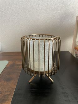 Gold Candle holder