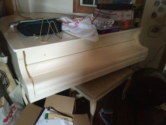 Baby grand piano