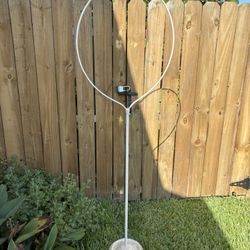 Bird Cage Holder Stand.  Cast iron 