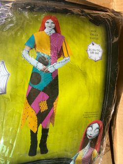 Sally Costume Plus/Adult/Teen  Nightmare Before Christmas Halloween Fancy Dress