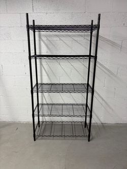 Shelving Black Steel