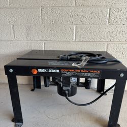 Black and Decker Router/Jig Saw Table Model# 76-401