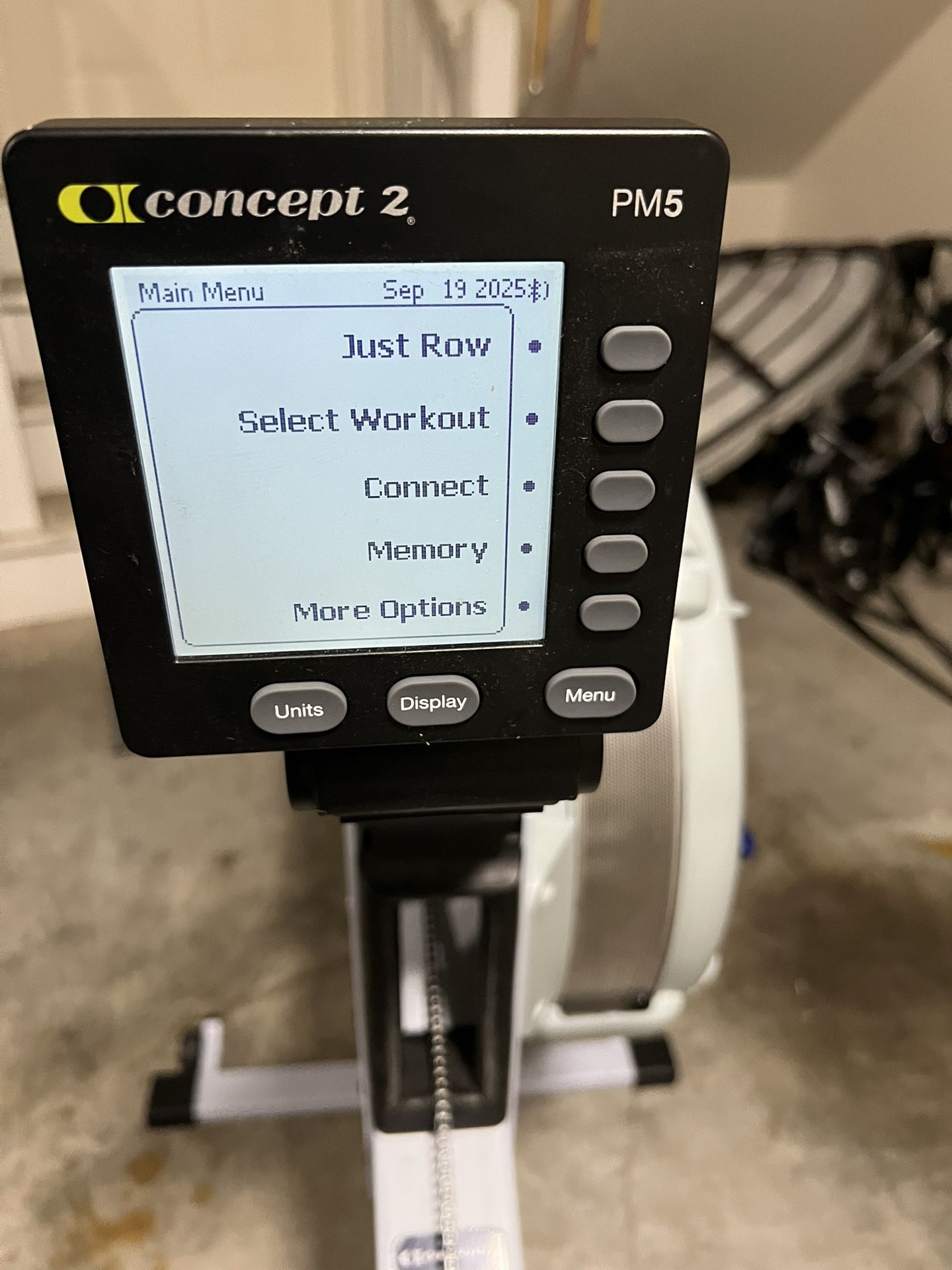 Concept 2 Model D Rower w/ PM5 Monitor