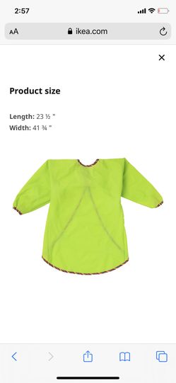 MALA long sleeves smock ikea for toddlers