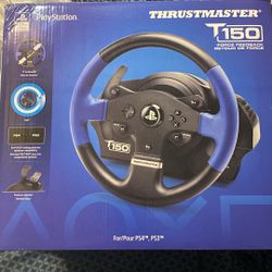 Sim Racing Wheel an Pedal Set