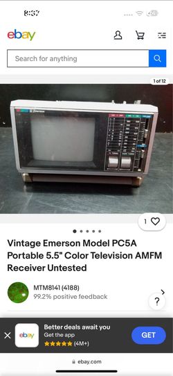 Emerson vintage Tv/radio