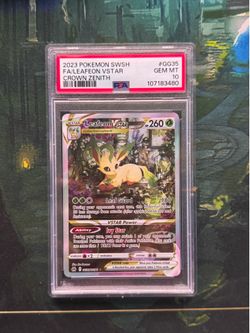 Leafeon Vstar #GG35 PSA 10