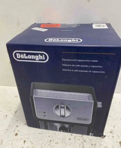 DeLonghi 15-Bar Pump Espresso Machine With Milk Frother