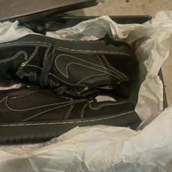 Jordan 1 Phantom Black By Travis Scott