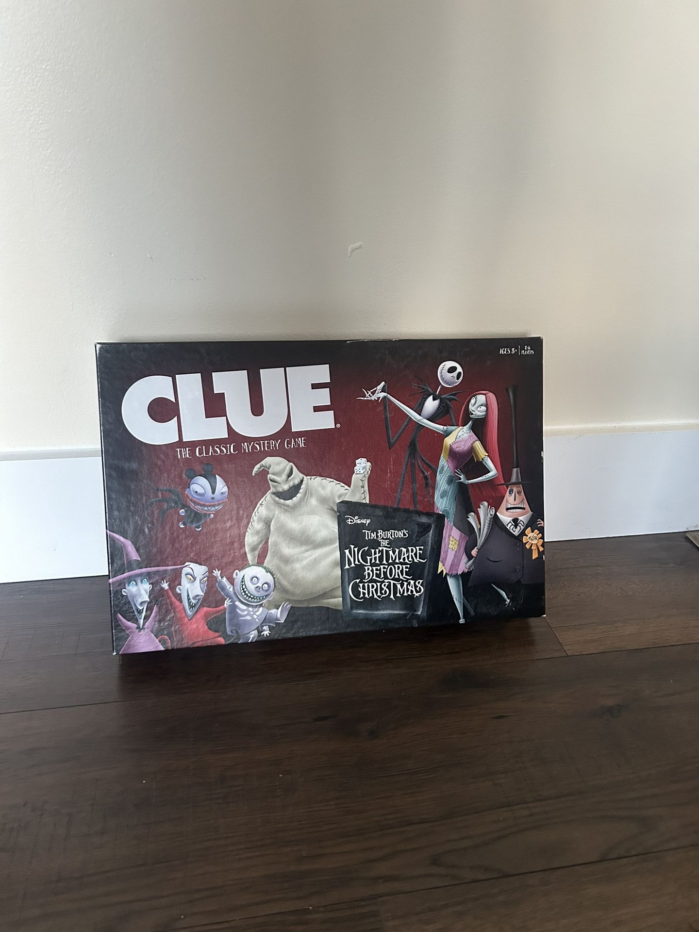 Nightmare Before Christmas Clue Board Game (2016)