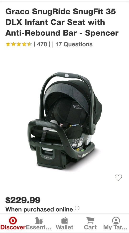 New Graco Snugride 35 DLX