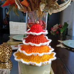 Arbolitos Hechos De Crochet 