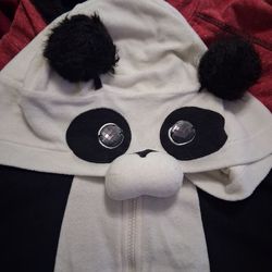 Panda onesie halloween
