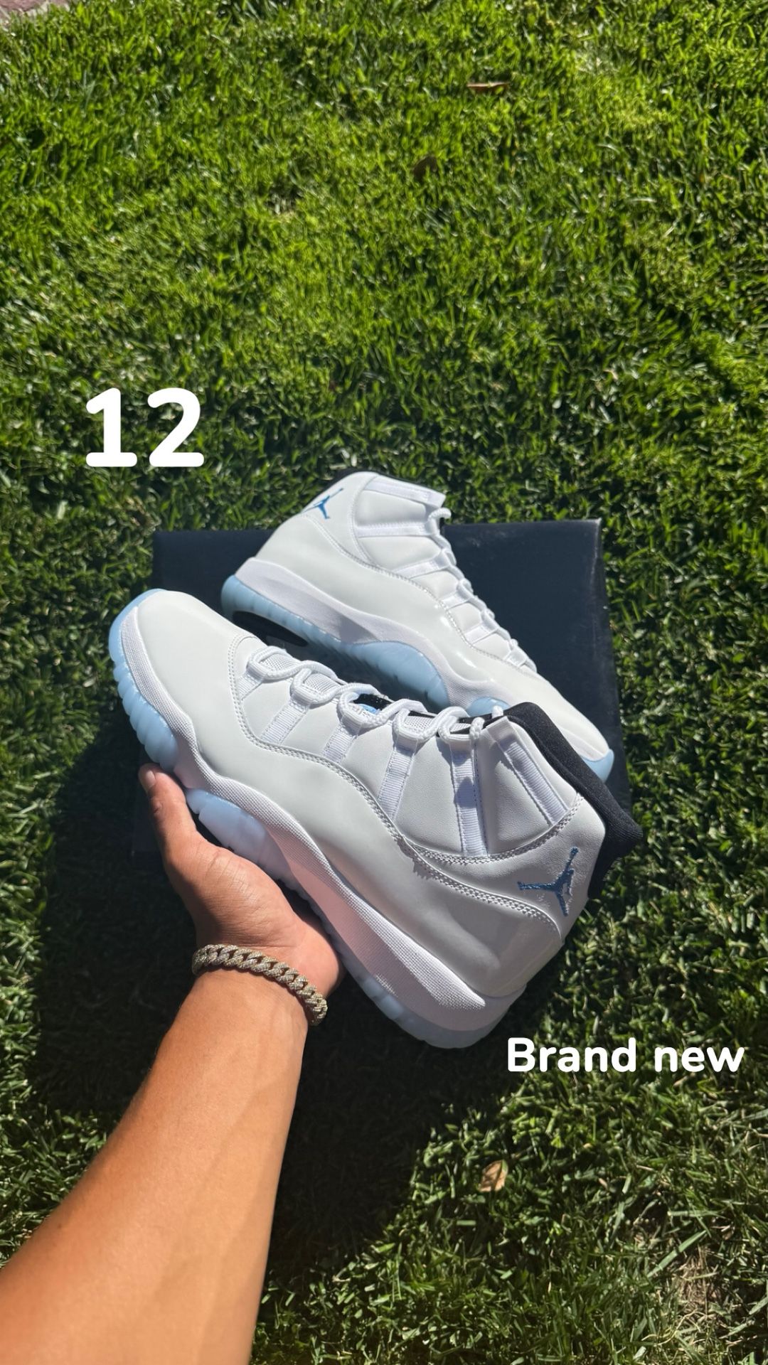 Jordan 11 Legend Blue Size 12